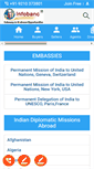 Mobile Screenshot of embassies.infobanc.com